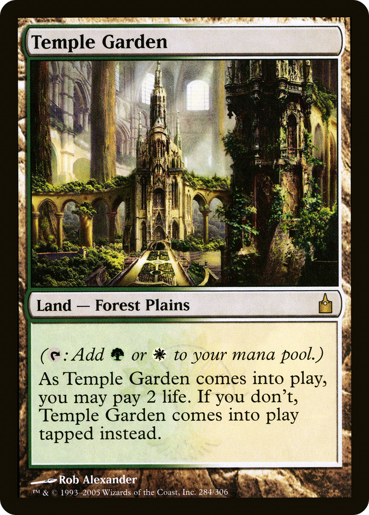 Temple Garden [Ravnica: City of Guilds]-1