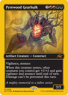 Pyrewood Gearhulk (First-Place Foil) [Aetherdrift]-1