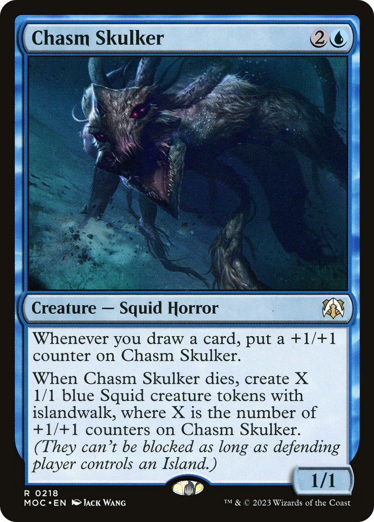 Chasm Skulker [March of the Machine Commander]-1