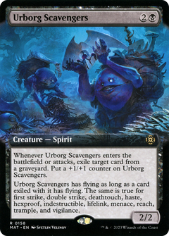 Urborg Scavengers (Extended Art) (MAT-158) - March of the Machine: The Aftermath: (Extended Art) Foil-1