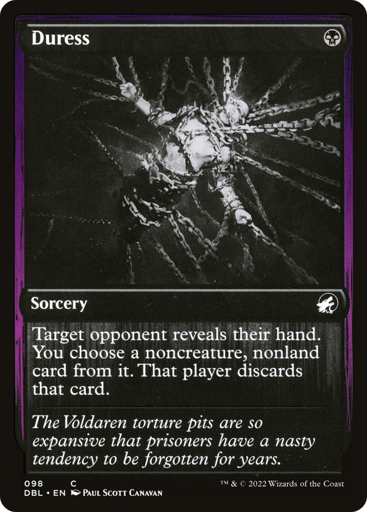 Duress [Innistrad: Double Feature]-1