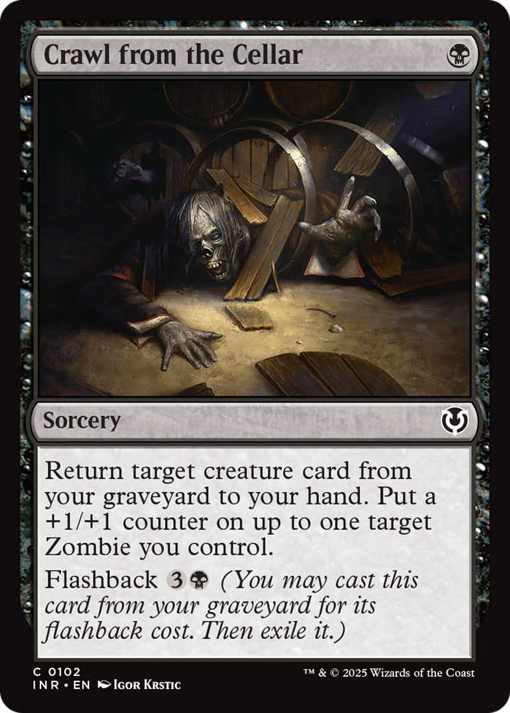 Crawl from the Cellar [Innistrad Remastered]-1