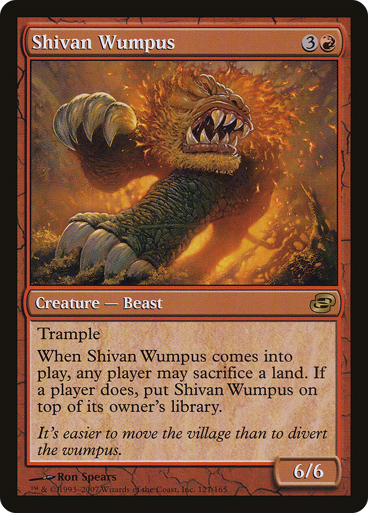 Shivan Wumpus [Planar Chaos]-1
