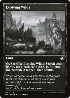 Evolving Wilds (261) [Innistrad: Double Feature]-1