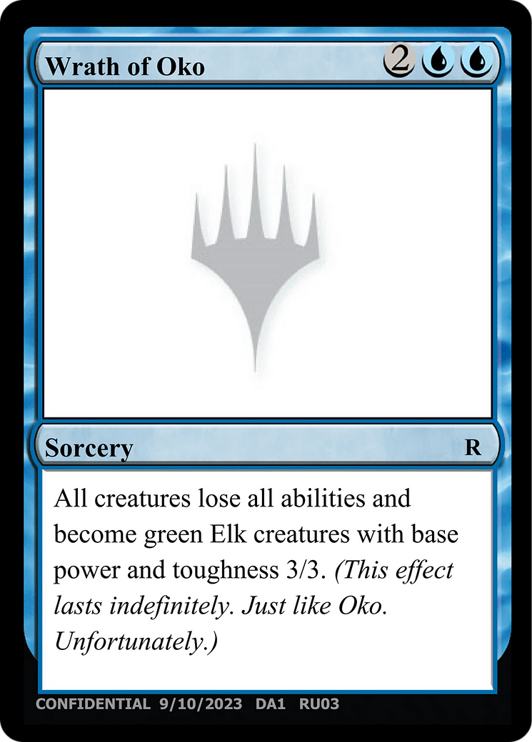 Wrath of Oko (UNK-RU03B) - Unknown Event-1