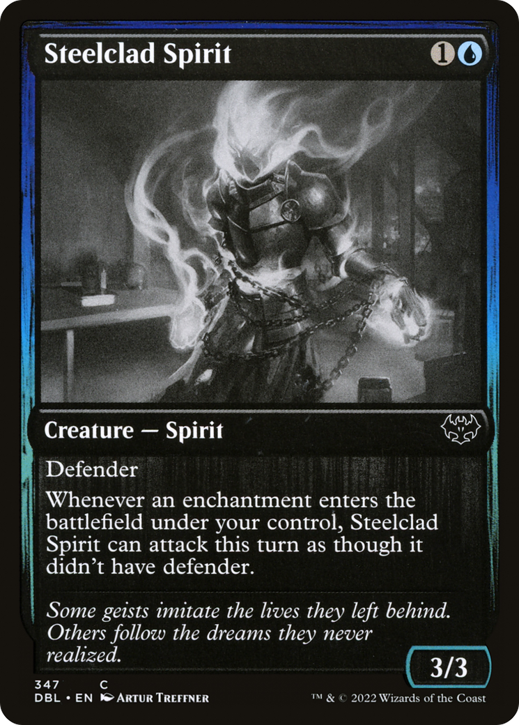 Steelclad Spirit [Innistrad: Double Feature]-1