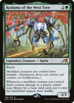 Kodama of the West Tree (Promo Pack) [Kamigawa: Neon Dynasty Promos]-1
