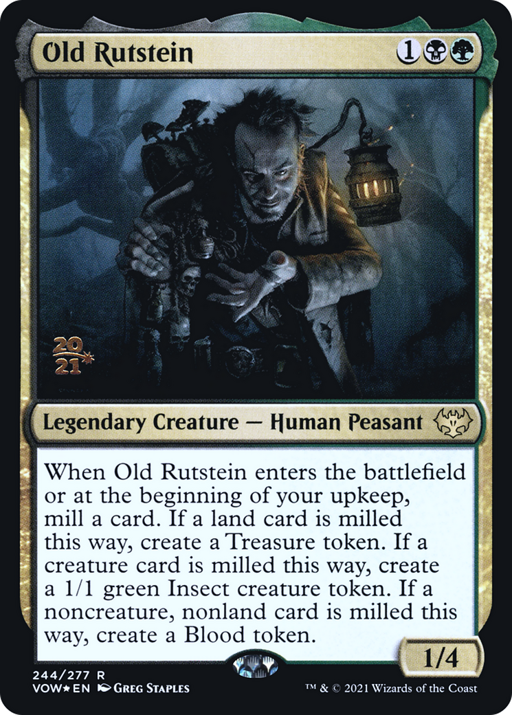 Old Rutstein [Innistrad: Crimson Vow Prerelease Promos]-1