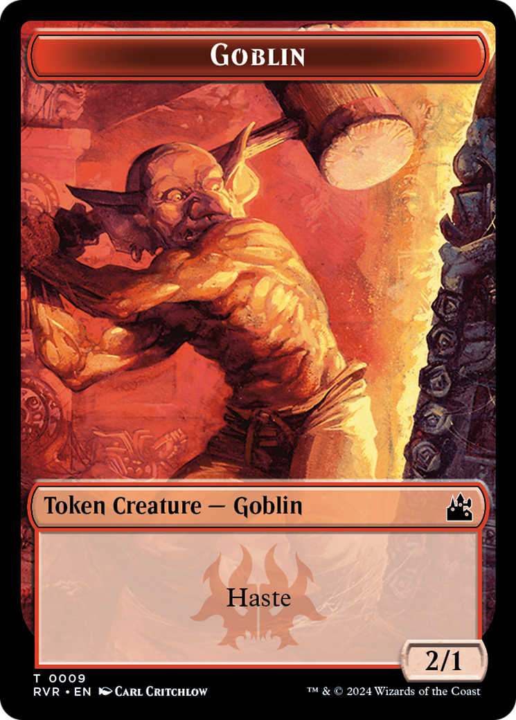 Goblin (TRVR-009) - Ravnica Remastered Tokens-1