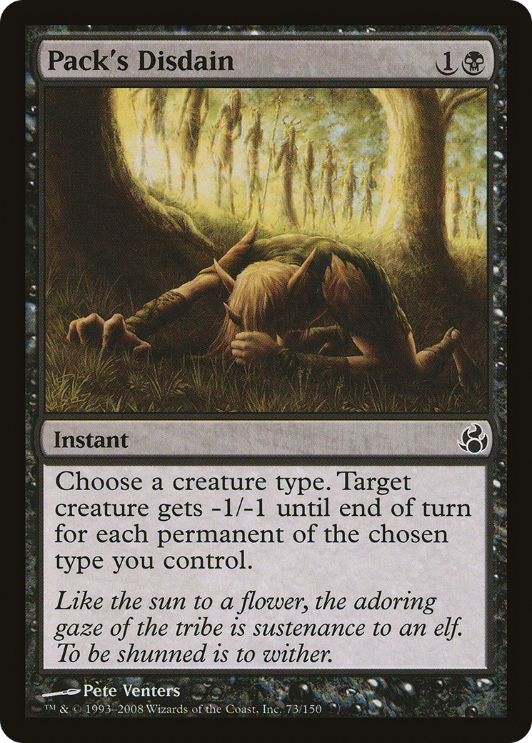 Pack's Disdain [Morningtide]-1