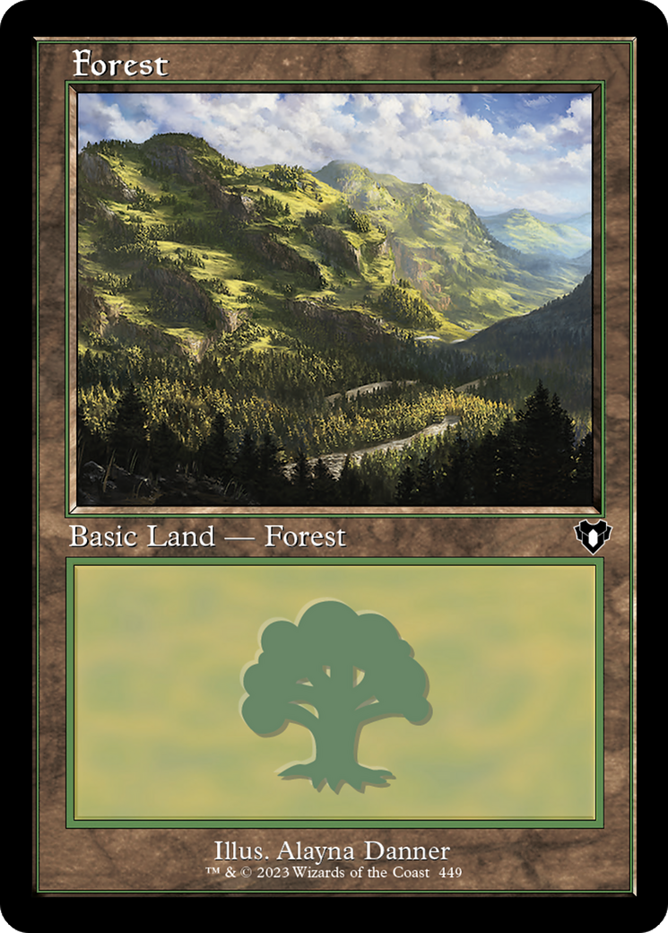 Forest (449) (Retro) [Commander Masters]-1
