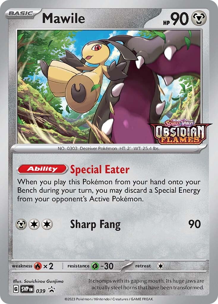 Mawile (039) (Stamped) [Scarlet & Violet: Black Star Promos]-1
