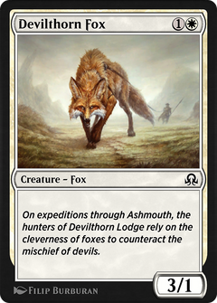 Devilthorn Fox (SIR-025) - Shadows over Innistrad Remastered-1