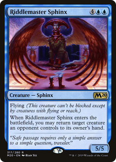 Riddlemaster Sphinx [Core Set 2020]-1