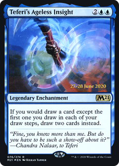 Teferi's Ageless Insight [Core Set 2021 Prerelease Promos]-1