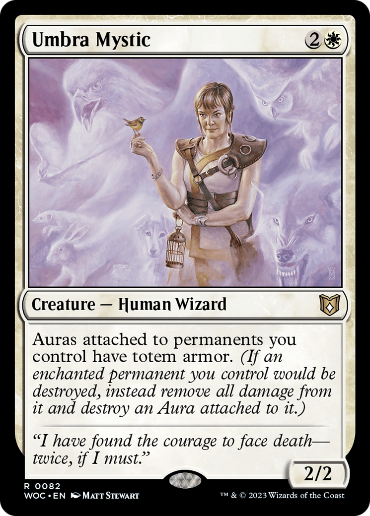 Umbra Mystic (WOC-082) - Wilds of Eldraine Commander-1