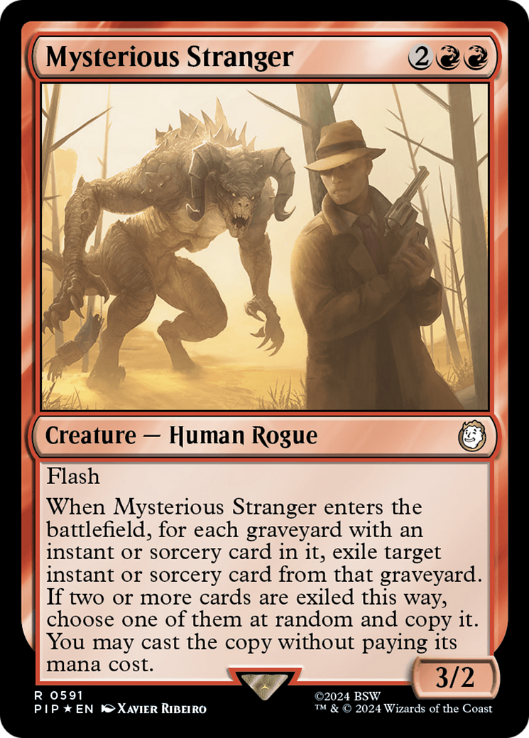 Mysterious Stranger (Surge Foil) [Fallout]-1