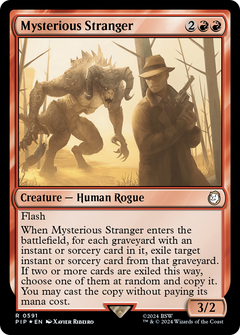 Mysterious Stranger (Surge Foil) [Fallout]-1