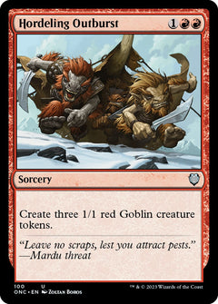 Hordeling Outburst [Phyrexia: All Will Be One Commander]-1