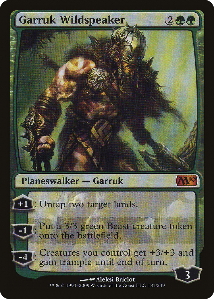 Garruk Wildspeaker [Magic 2010]-1