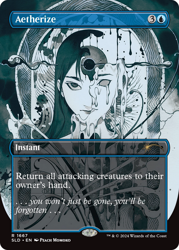 Aetherize (SLD-1667) - Secret Lair Drop (Borderless) Foil-1