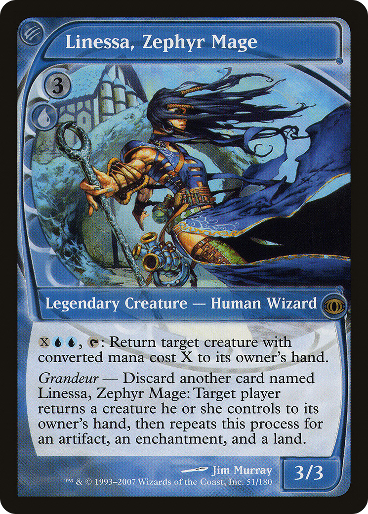 Linessa, Zephyr Mage [Future Sight]-1