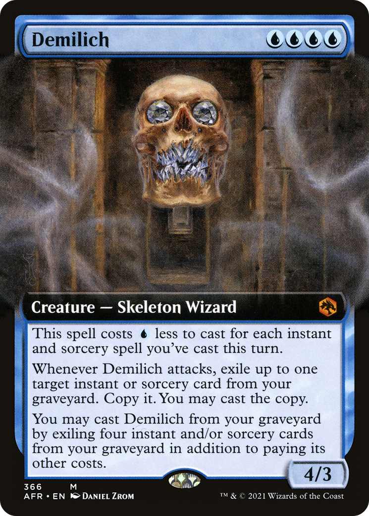 Demilich (Extended Art) [Dungeons & Dragons: Adventures in the Forgotten Realms]-1