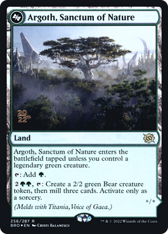 Argoth, Sanctum of Nature [The Brothers' War Prerelease Promos]-1