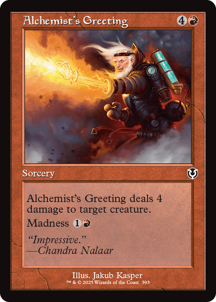 Alchemist's Greeting (Retro Frame) [Innistrad Remastered]-1