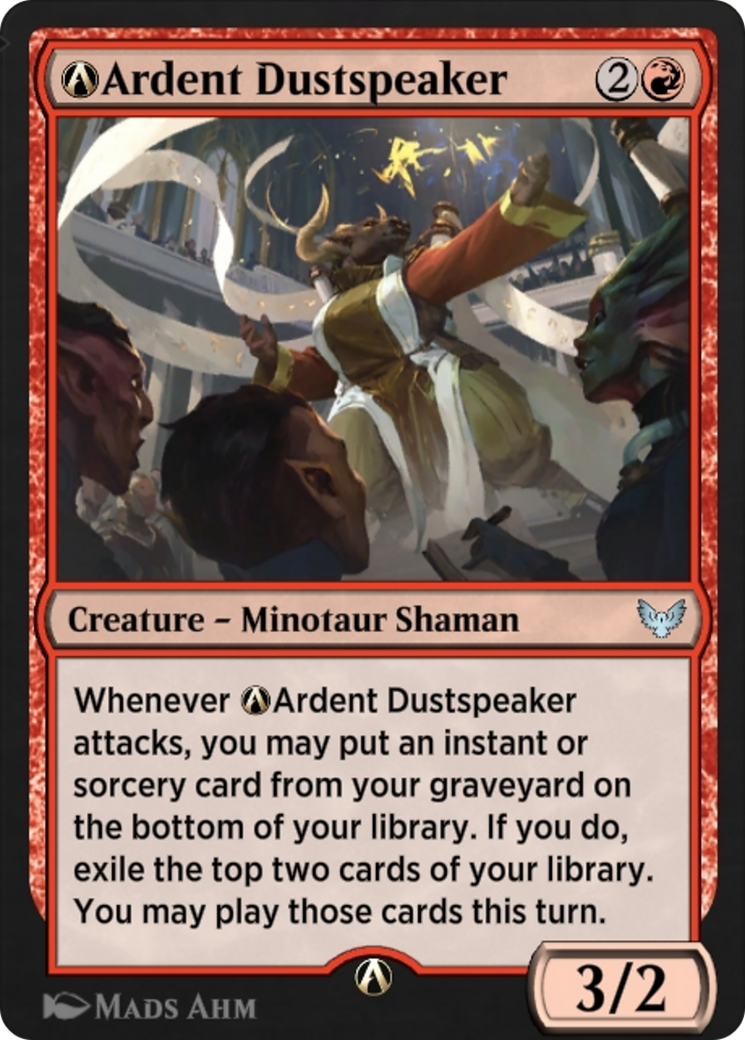 A-Ardent Dustspeaker (STX-A-92) - Strixhaven: School of Mages-1