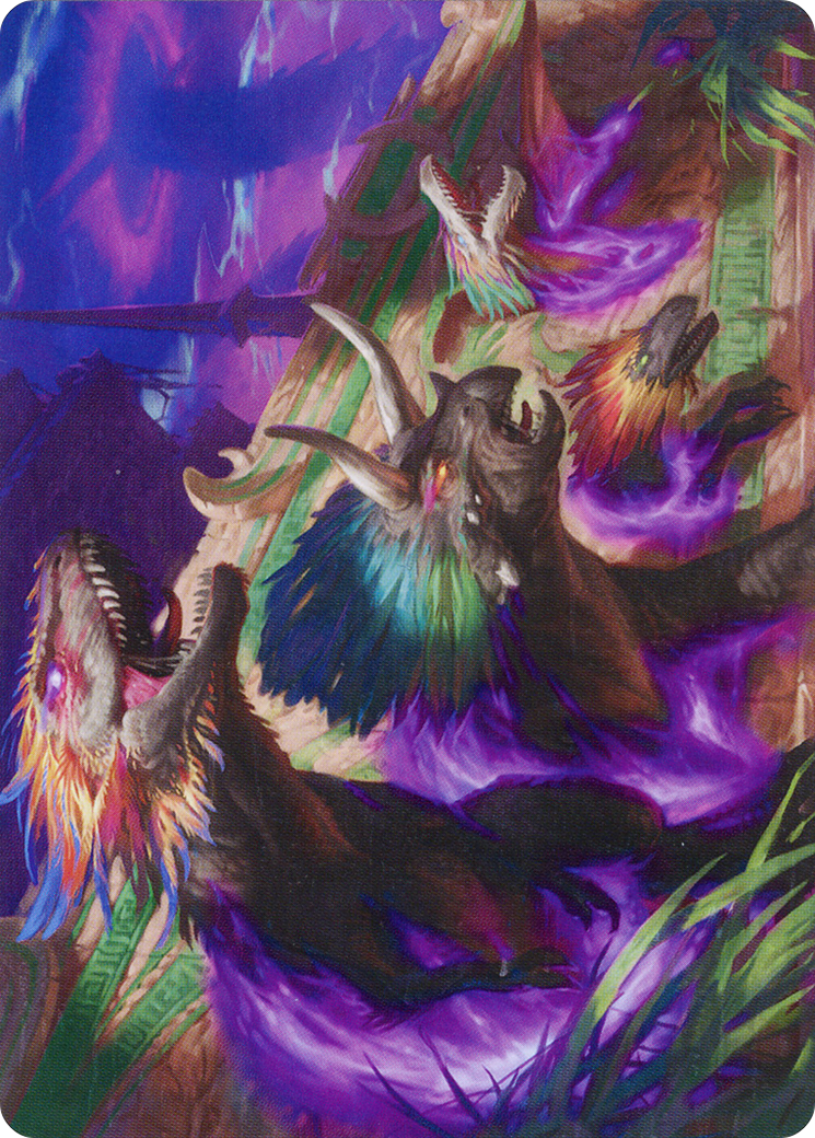 Burning Sun's Fury // Burning Sun's Fury (AMOM-029) - March of the Machine Art Series (Borderless)-3