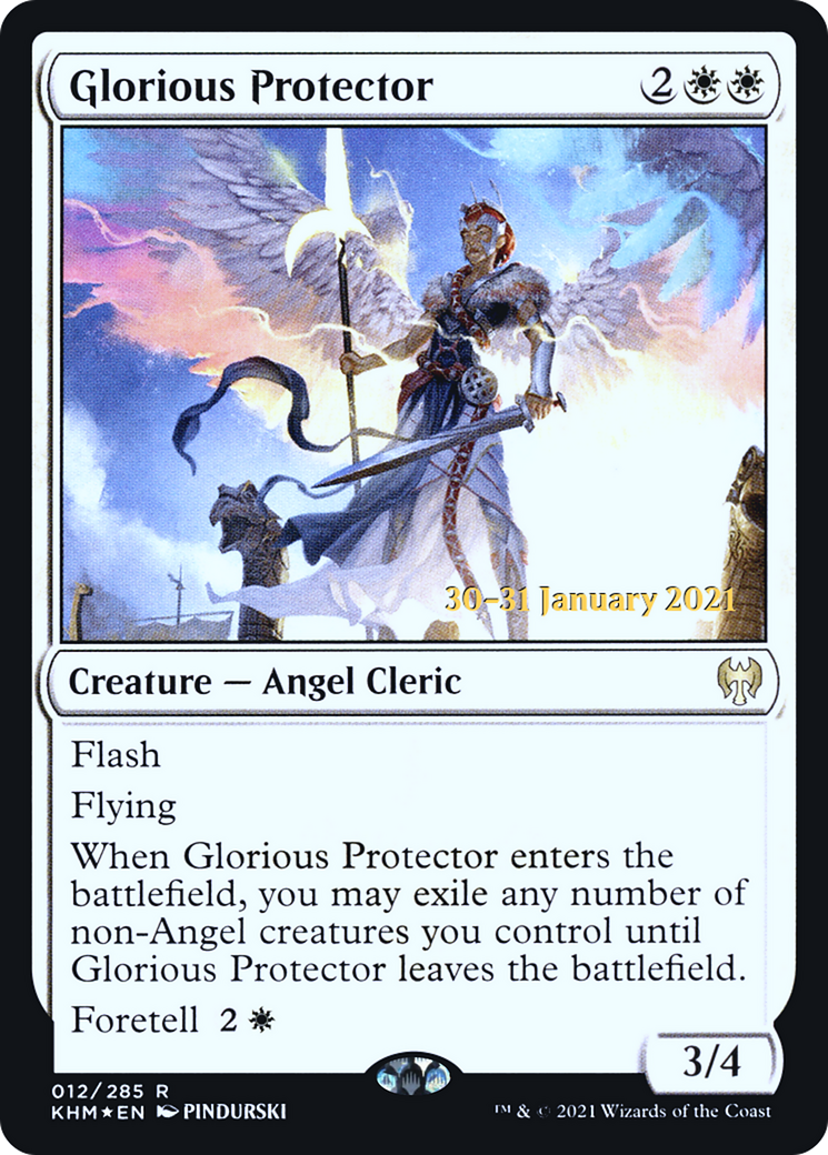 Glorious Protector [Kaldheim Prerelease Promos]-1