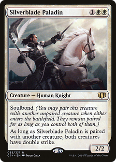 Silverblade Paladin [Commander 2014]-1