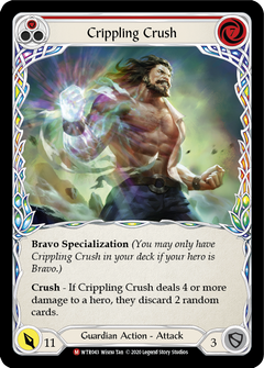 Crippling Crush [U-WTR043] (Welcome to Rathe Unlimited)  Unlimited Rainbow Foil-2