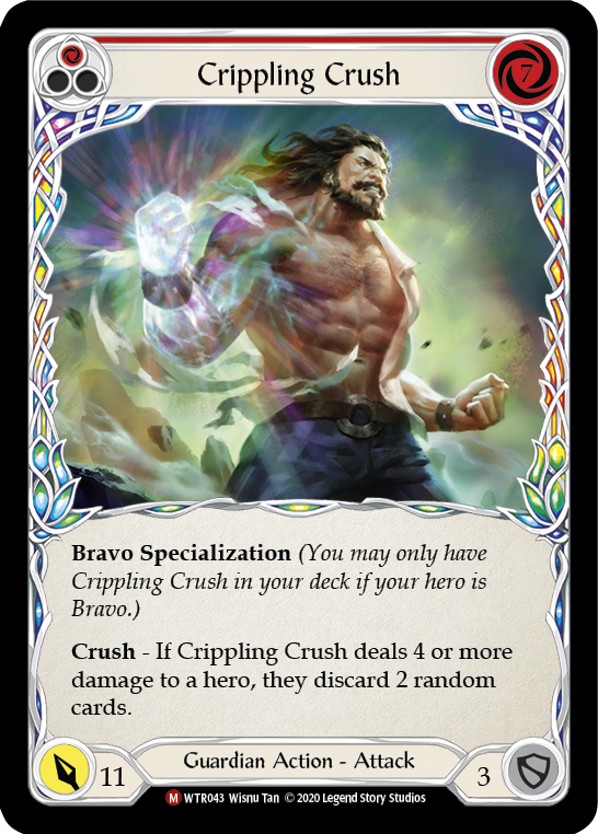 Crippling Crush [U-WTR043] (Welcome to Rathe Unlimited)  Unlimited Rainbow Foil-2