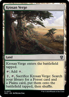Krosan Verge [Murders at Karlov Manor Commander]-1