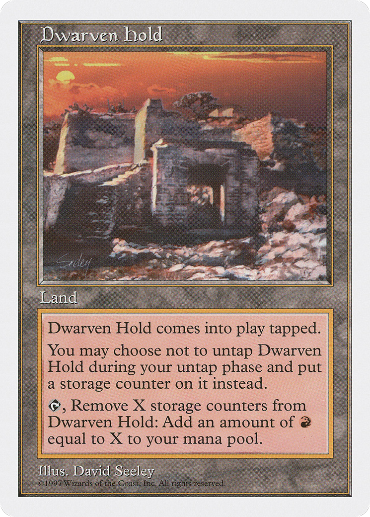 Dwarven Hold [Fifth Edition]-1