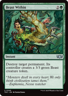 Beast Within [Tarkir: Dragonstorm Commander]-1
