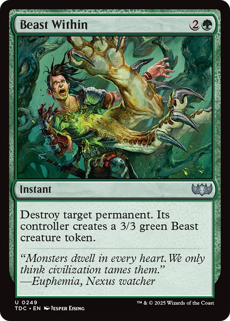 Beast Within [Tarkir: Dragonstorm Commander]-1