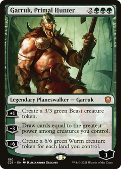 Garruk, Primal Hunter [Commander 2021]-1