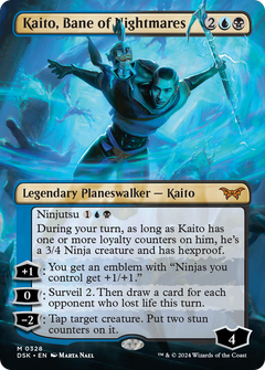 Kaito, Bane of Nightmares (Borderless) [Duskmourn: House of Horror]-1