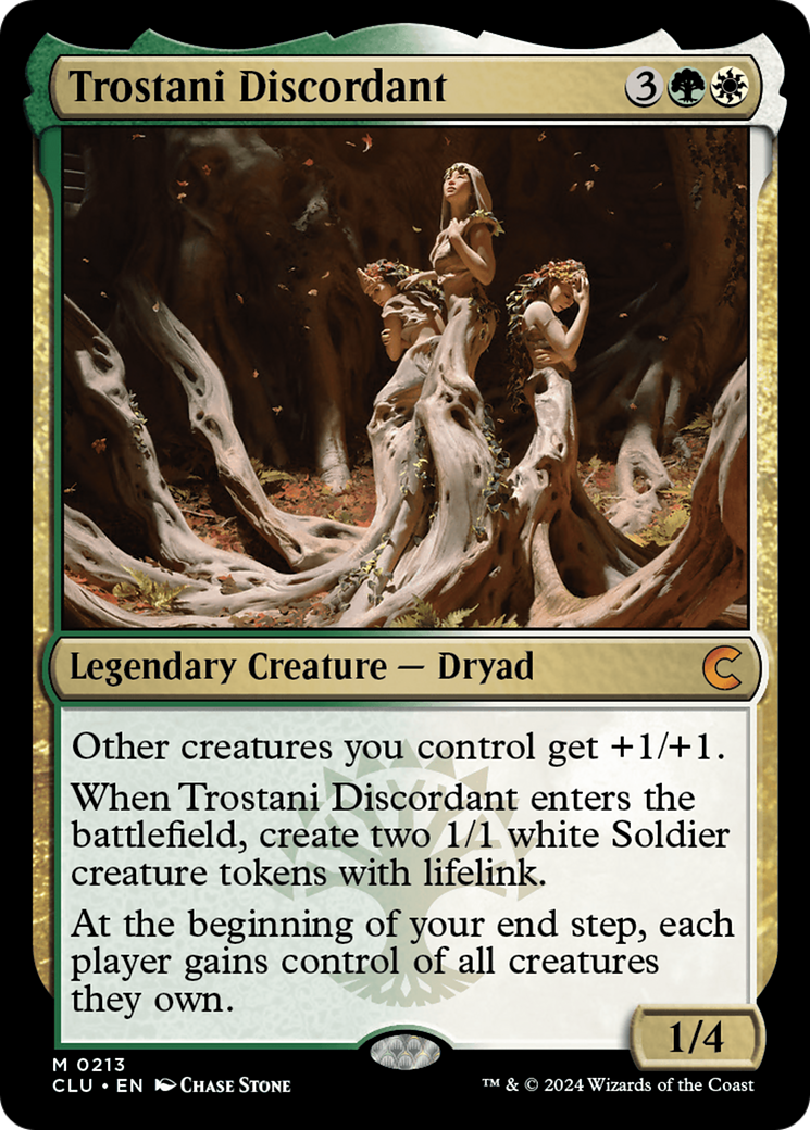 Trostani Discordant (CLU-213) - Ravnica: Clue Edition-1