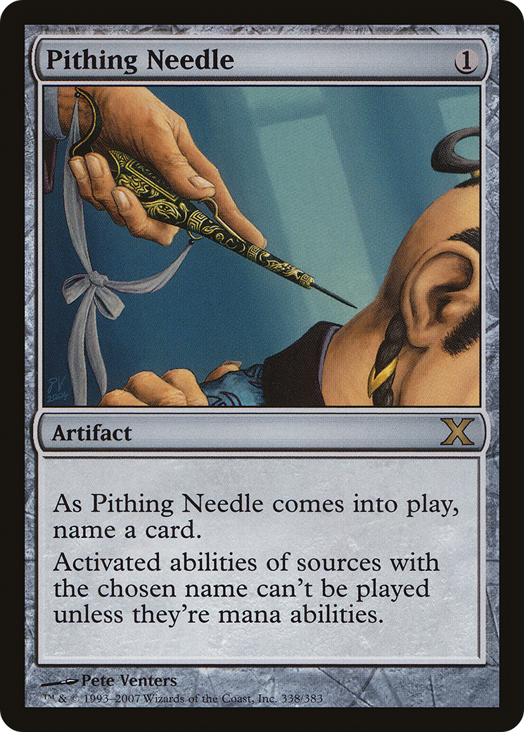 Pithing Needle [Tenth Edition]-1