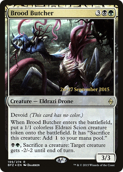 Brood Butcher [Battle for Zendikar Prerelease Promos]-1