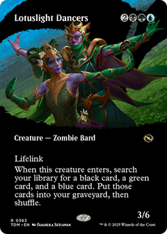 Lotuslight Dancers (Borderless) [Tarkir: Dragonstorm]-1