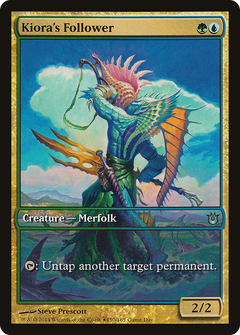 Kiora's Follower (Game Day) [Born of the Gods Promos]-1