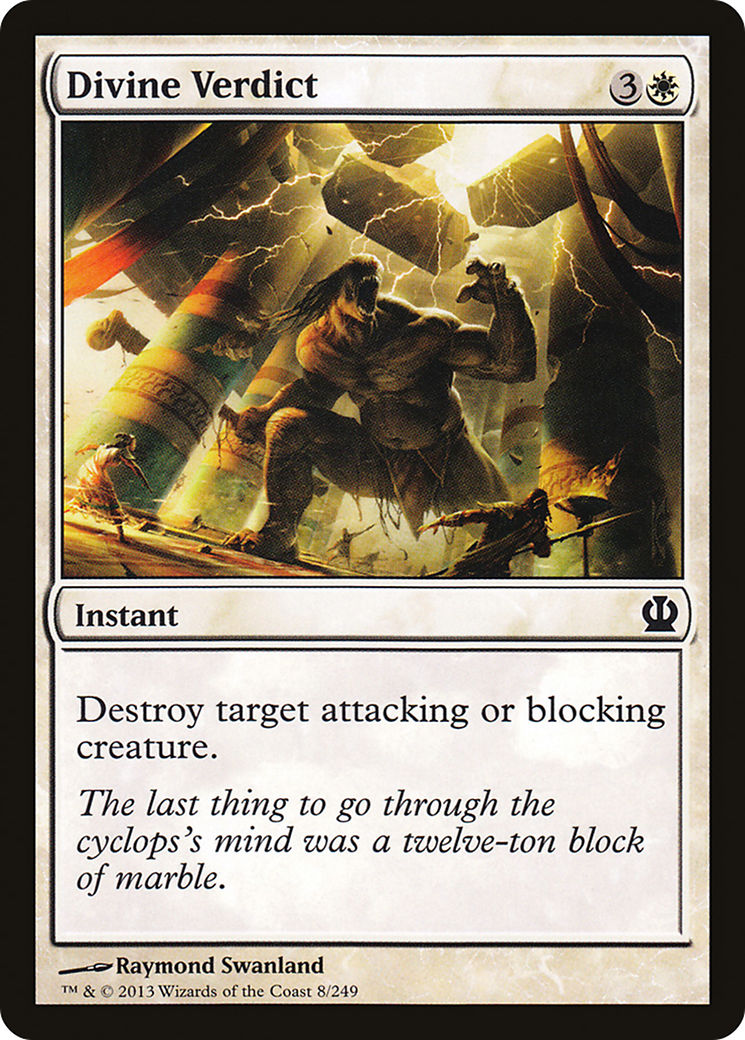 Divine Verdict [Theros]-1