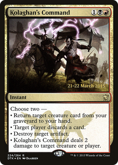 Kolaghan's Command [Dragons of Tarkir Prerelease Promos]-1