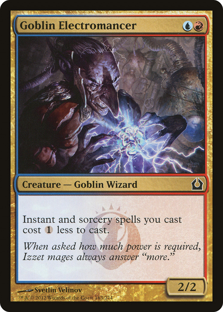 Goblin Electromancer [Return to Ravnica]-1