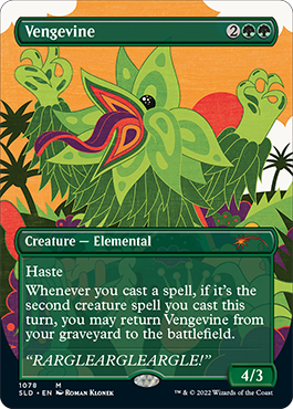Vengevine (Borderless) [Secret Lair Drop Series]-1